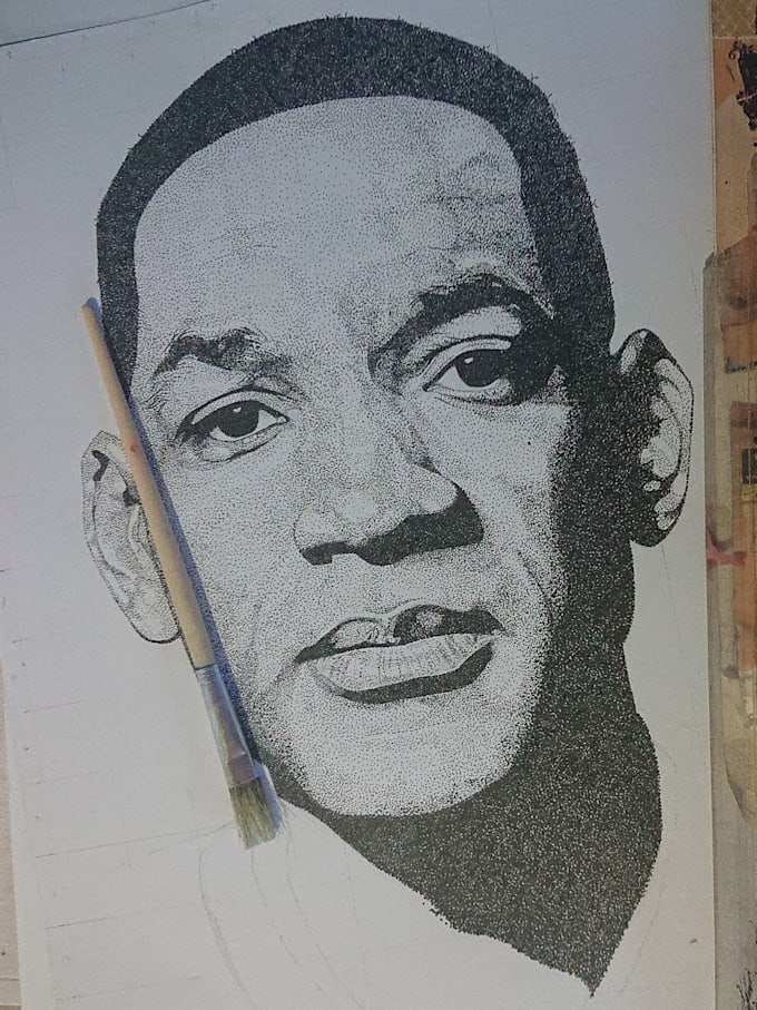 Make a beautiful pencil painting by Billiefrozth Fiverr