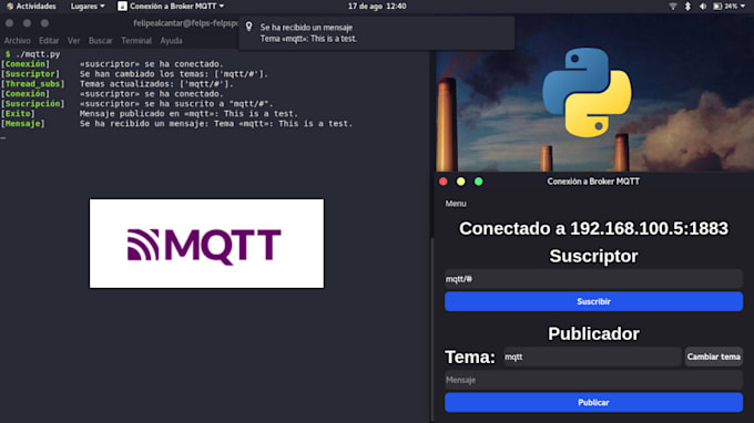 help you with integrating mqtt in your project