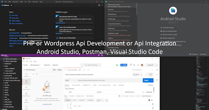Do api development and integration for your mobile application, website ...