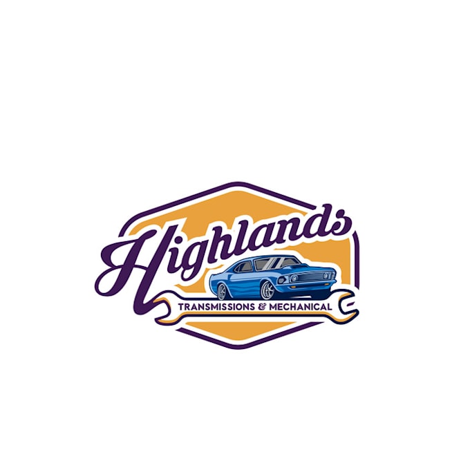 design old school mechanic logo