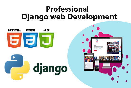 Do web development in django python by Ahsan_design7 | Fiverr