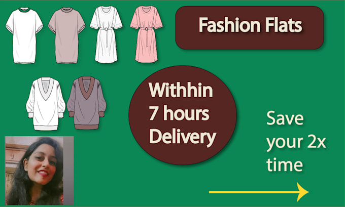 make fashion flats for your collection