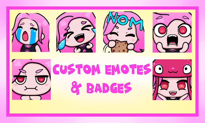create emojis or badges for twitch and discord