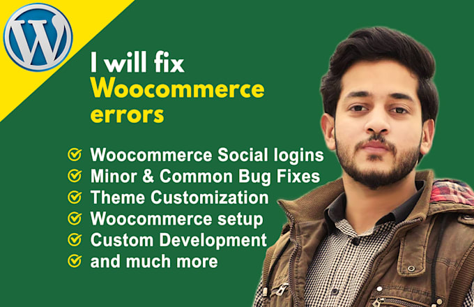 fix woocommerce errors and wordpress issues