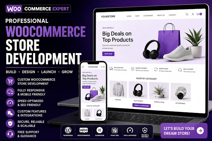 do professional ecommerce and online store development