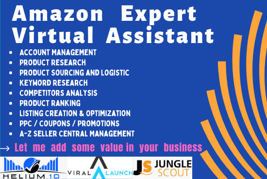Be your expert amazon fba virtual assistant by Arslanrao71 | Fiverr