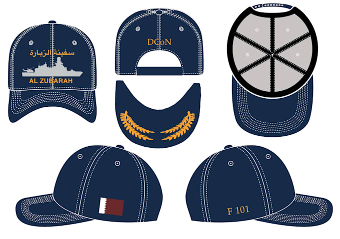 design a graphic hat, cap, cap design, or snapback for you