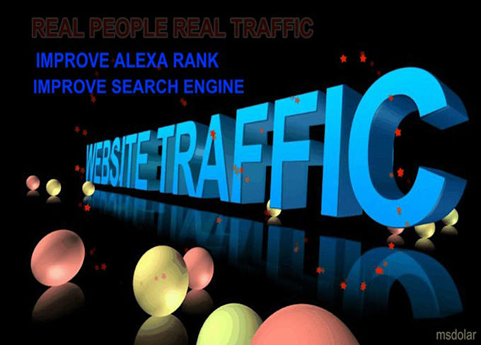 send real human 2000 visitors to your website fast