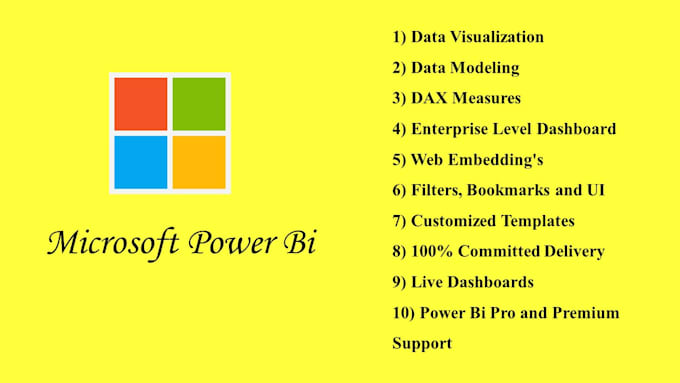 build custom power bi dashboards for business insights and kpis