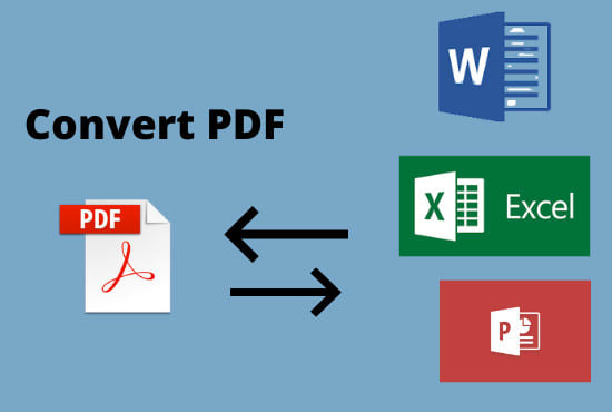 do convert PDF to word or excel, ppt image, and split pdf files