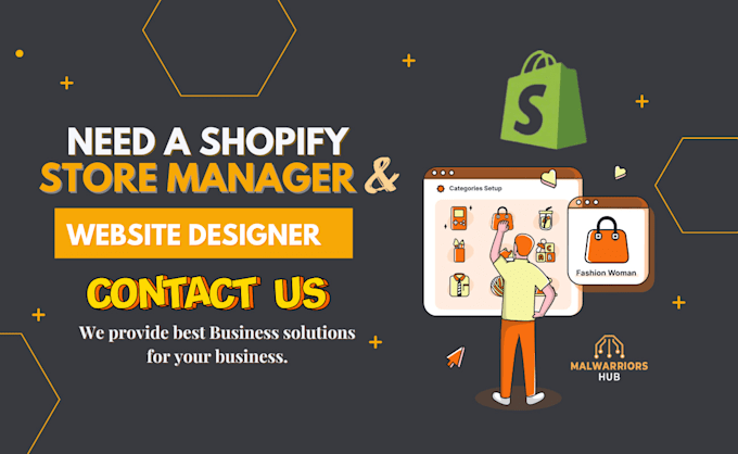 be shopify virtual assistant and shopify store manager