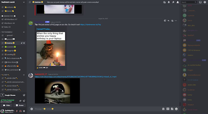 make a discord server for you for only 5 dollars