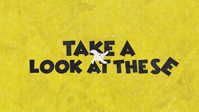 create an animated lyric music video for your song in 24 hr