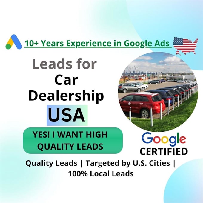 generate leads for car dealership using google ads