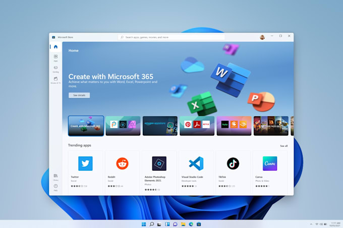 develop custom windows application