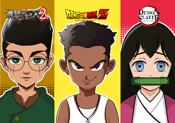 turn your photo to anime style and cartoon