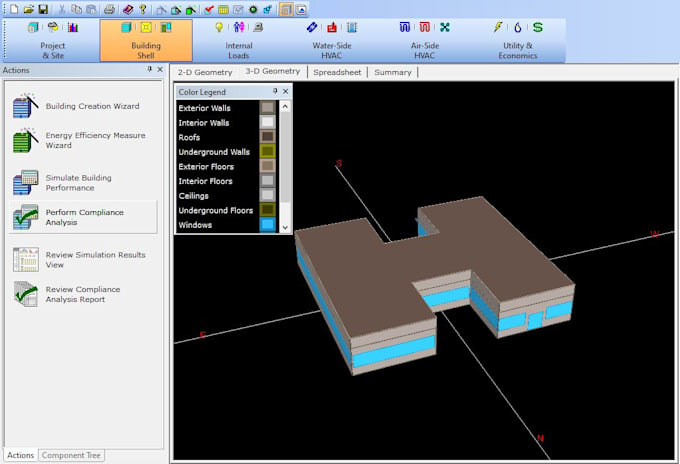 do hvac design and building energy modeling on equest and hap