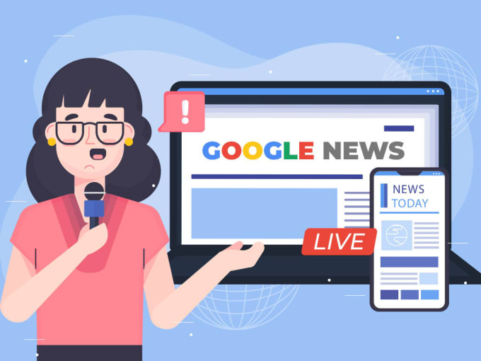 Post article on google news approved hindi website by Newspublish | Fiverr