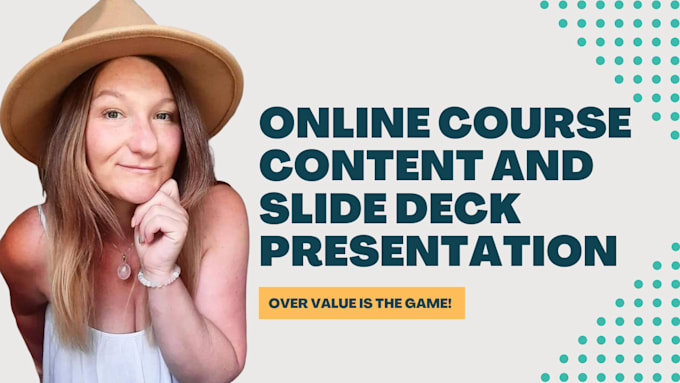 premium course creation slides workbooks marketing copy and more