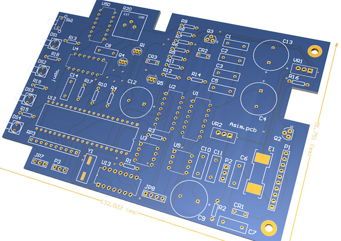 Design pcb, gerber files and bom by using altium designer by Ali_azam52