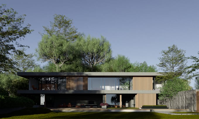 provide architectural 3d rendering