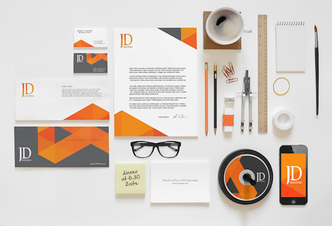 develop logo and brand identity guidelines