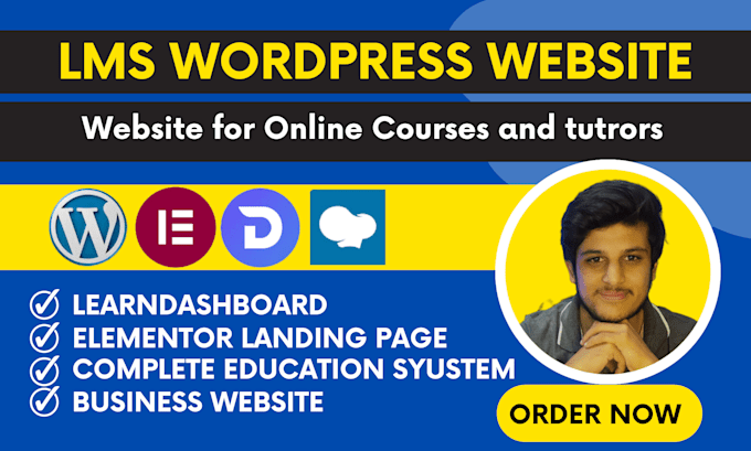 develop and customize wordpress lms website and learndash lms