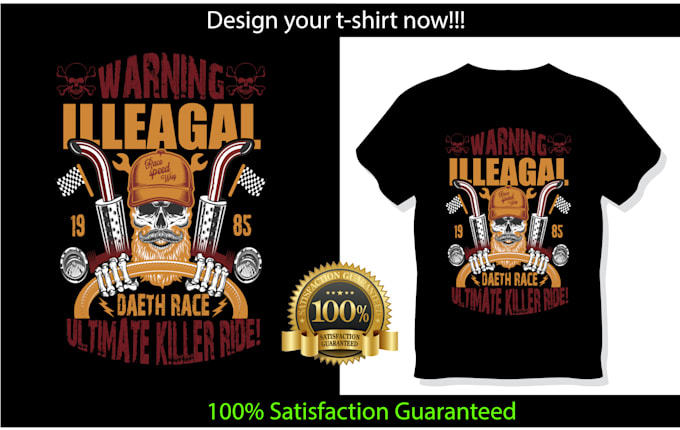 create an amazing typographic t shirt design