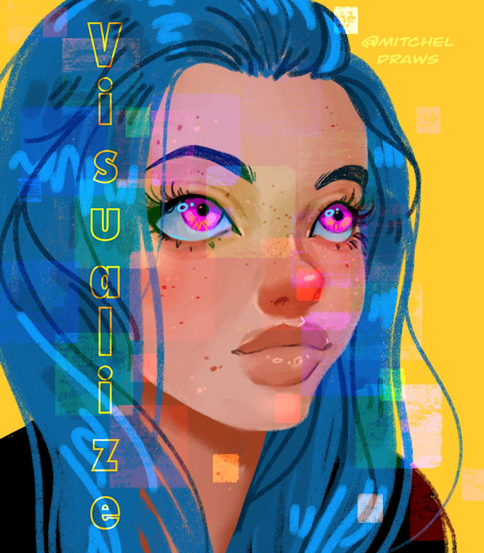 Draw profile your profile picture by Mitcheldraws Fiverr