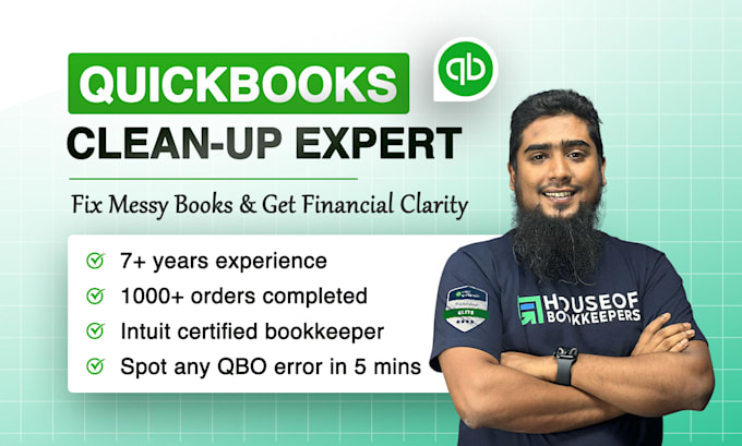 Do setup, clean up and bookkeeping in quickbooks online, xero and wave ...
