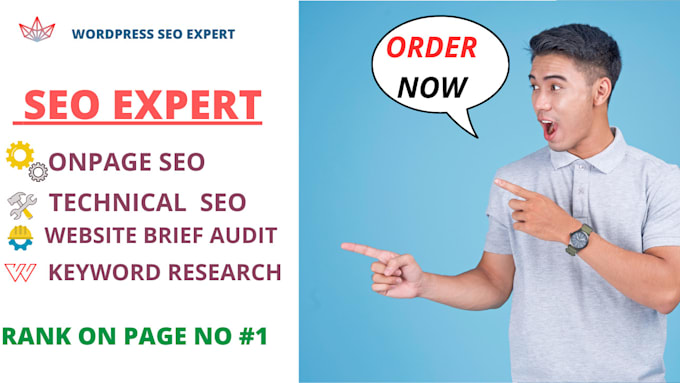 do onpage SEO,backlinks,permalinks, image alt tags, and add plugins