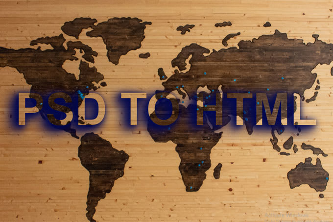 convert your PSD file to html responsive website