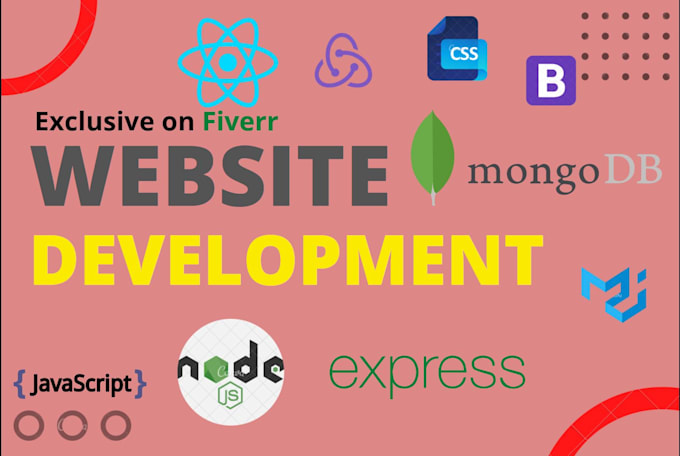 Web design and develop using mongodb express react node mern stack by ...