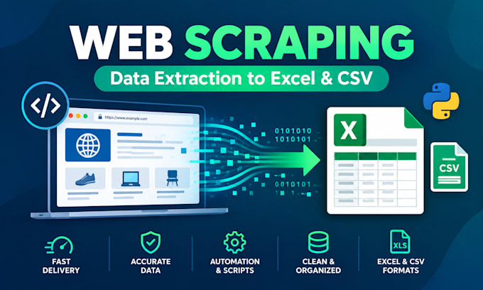 do python web scraping, data scraping, and data mining