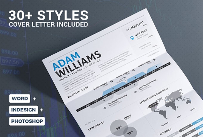Design Best Selling Resume Editable By Tayyabbaba