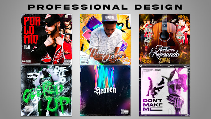 Design incredible album art or album cover by Flexmoke Fiverr