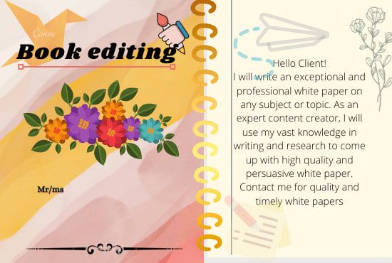publication book editing  fulfill your  orders tools