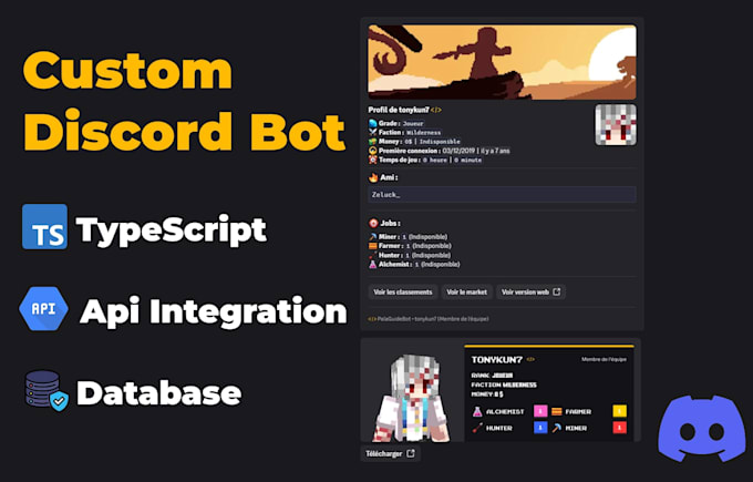 develop your bot for discord