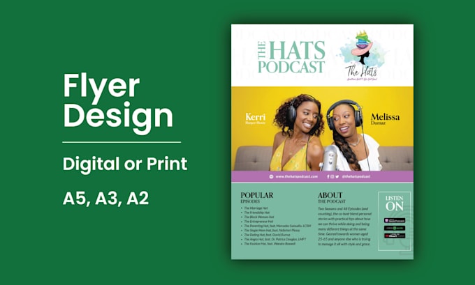 create or flyer for your business