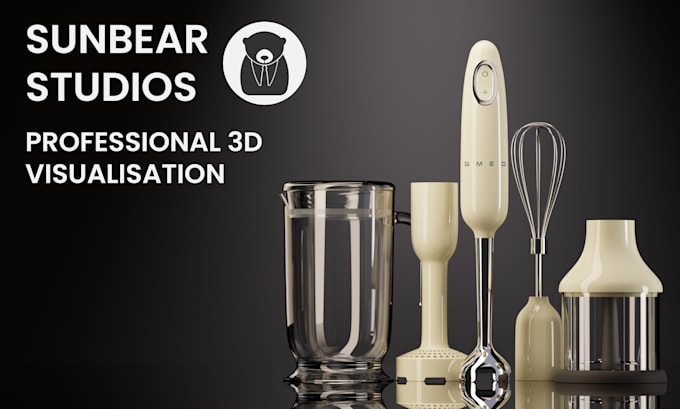 Create professional 3d renderings of your products