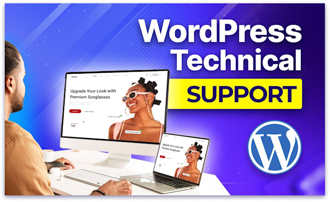 update and manage wordpress website maintenance