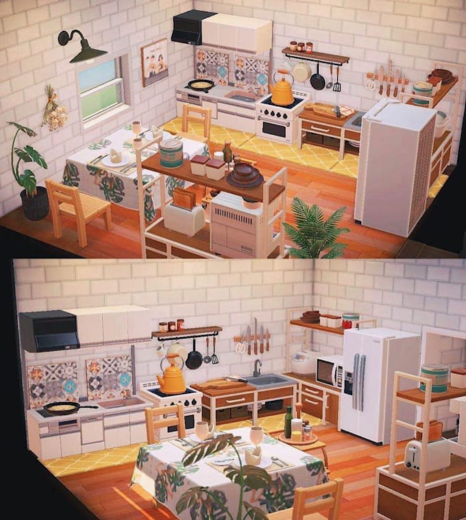 Design your animal crossing kitchen by Alissabowers Fiverr