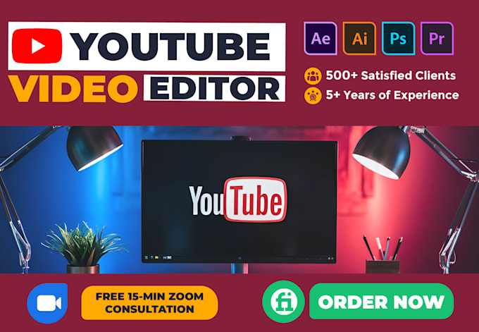 do professional video editing for youtube, tik tok and instagram