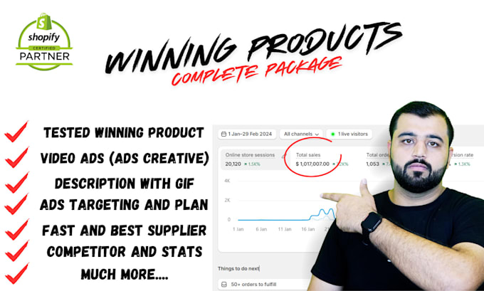 do shopify product research with winning dropshipping products from aliexpress
