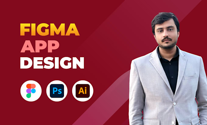 do mobile app design, figma app design, uiux, dashboard design or app ui design