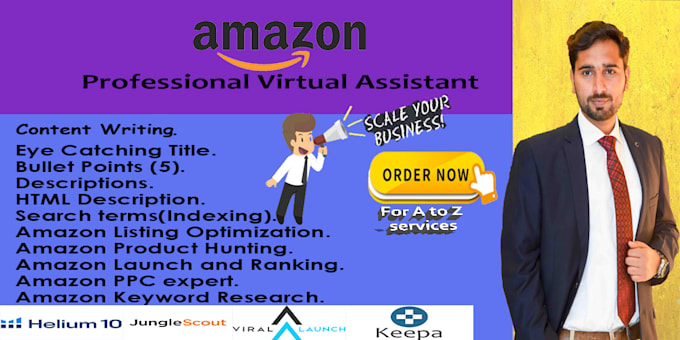 be your amazon fba virtual assistant for amazon store