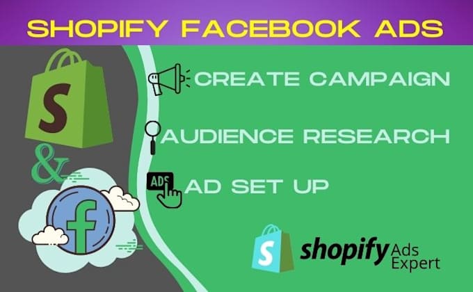 setup shopify facebook ads and shopify promotion