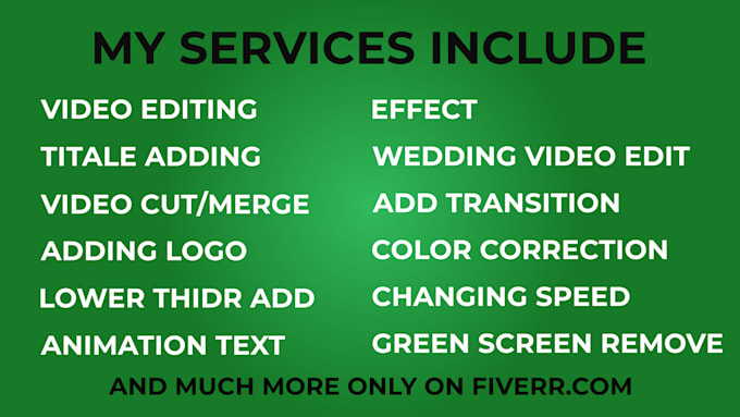do video editing for youtube, vlogs, and social content