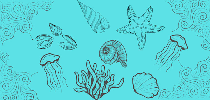 create a sea pattern design