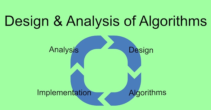 Help you with design and analysis of algorithms by Arhaamir | Fiverr